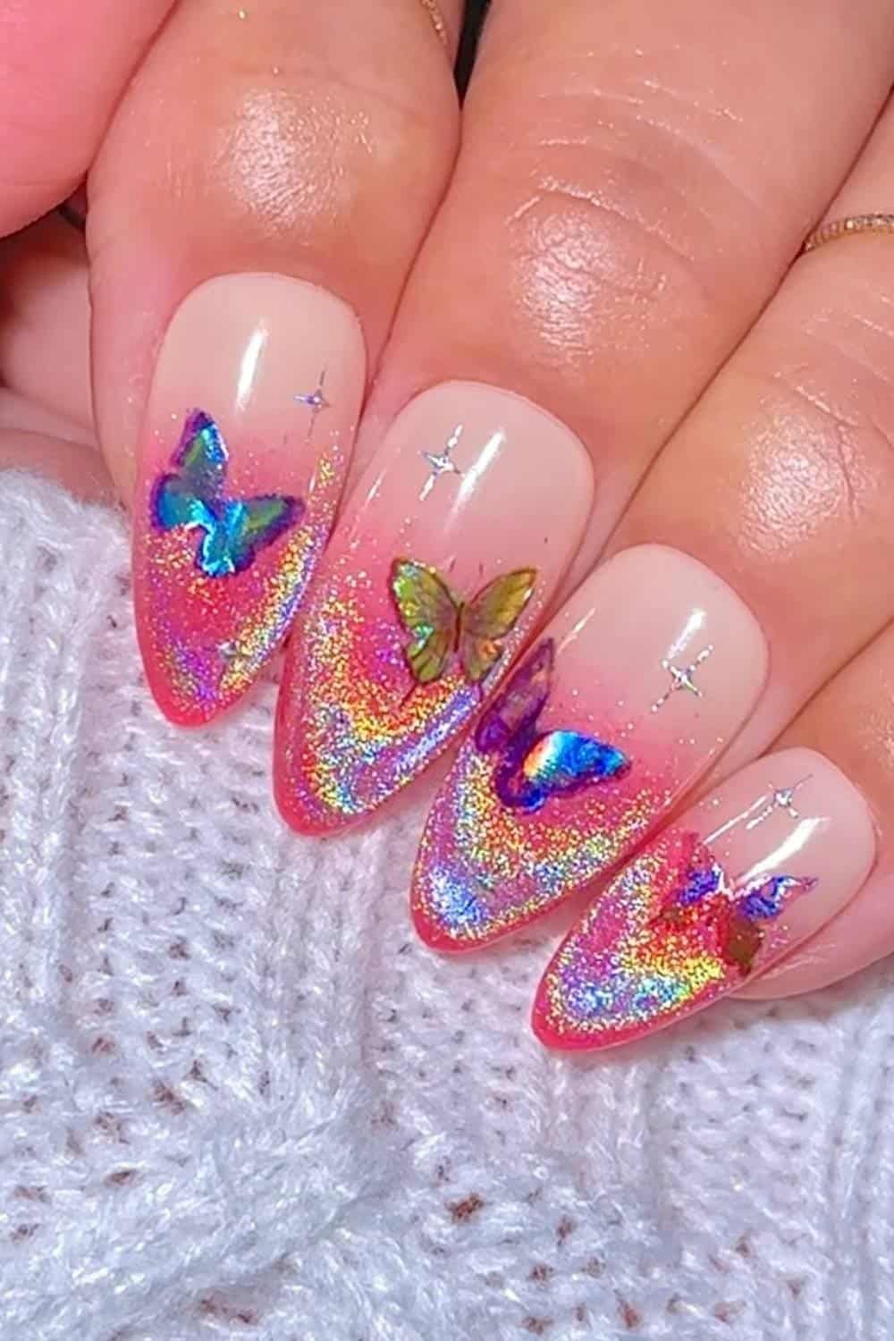 Perfect for those days when you need your nails to literally sparkle with joy.